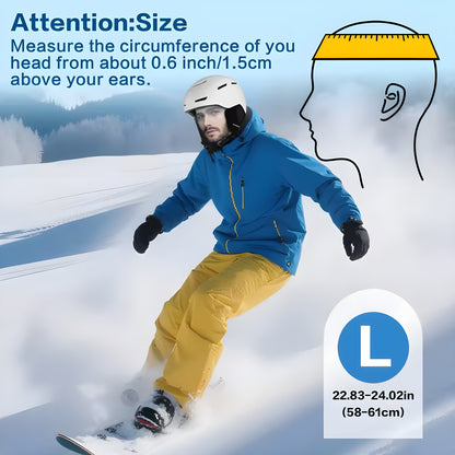 FrostGlow™ Ski/Snowboard Helmet Lights